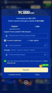 TC777 Game Download Official APK & IOS Version (Free Bonus) 4