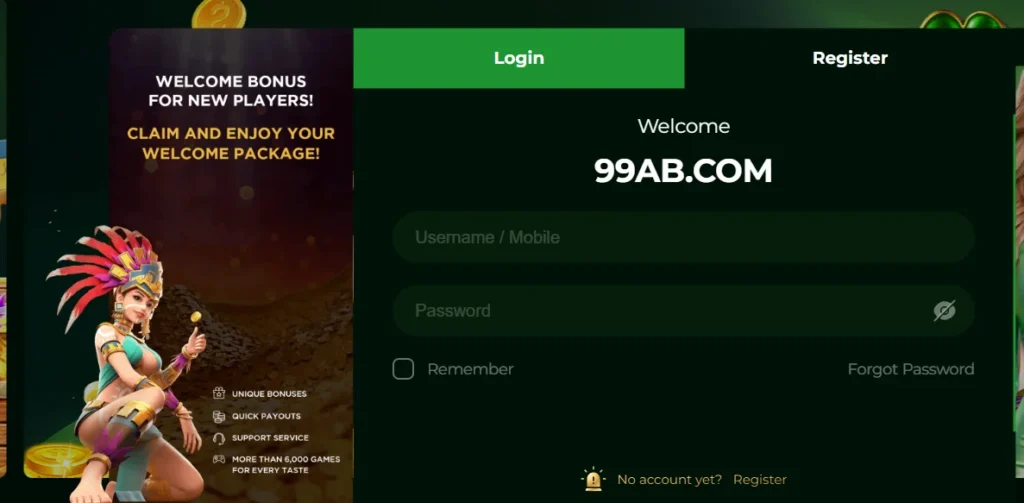 99ab game login