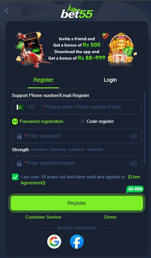 bet55 casino apk