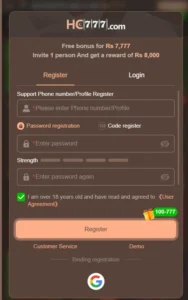 HC777 Game Download 2026 — Real Money App Review for Pakistan 7