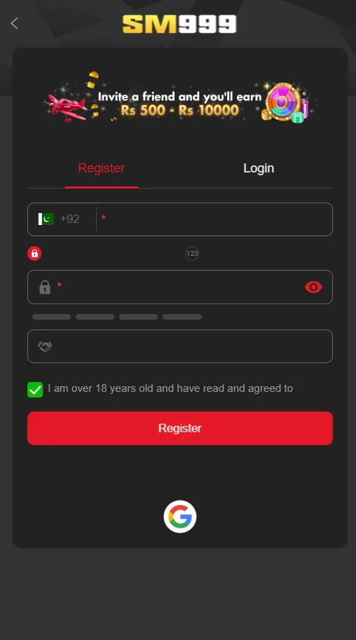 sm999 game register