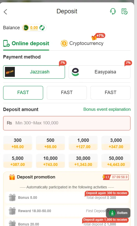 xk777 game deposit