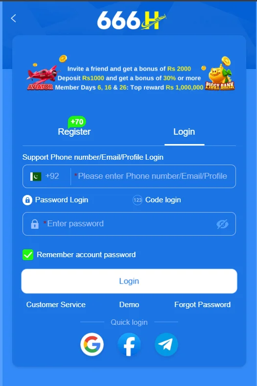 666h game login