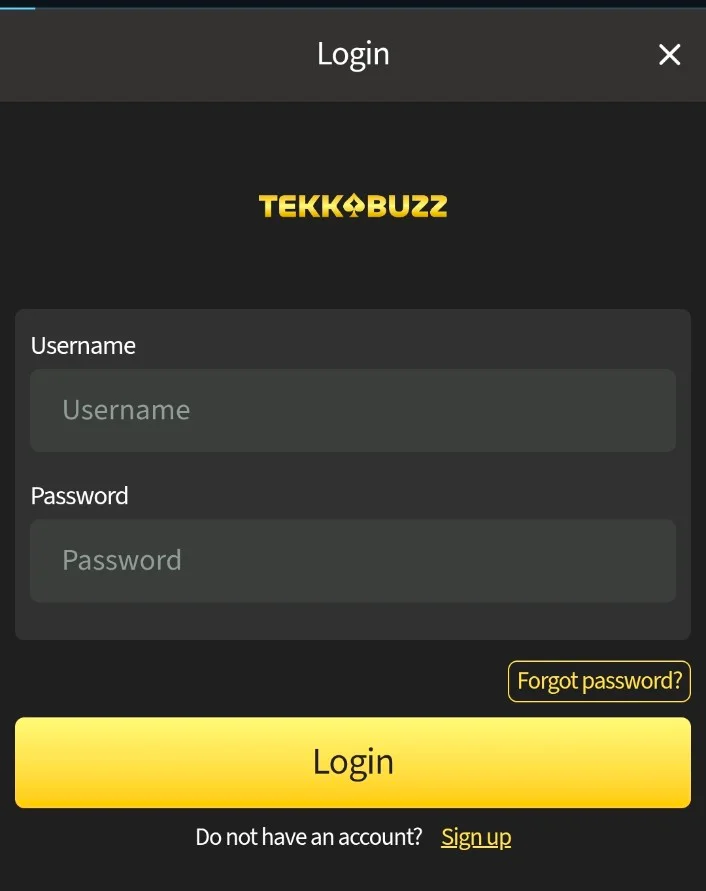 tekka buzz login